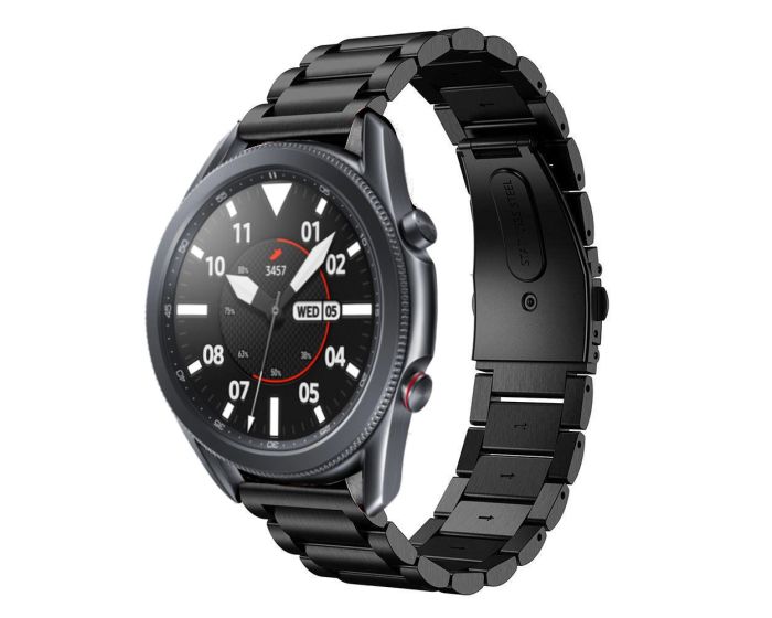 TECH-PROTECT Stainless Steel Watch Bracelet Black για Samsung Galaxy Watch 3 45mm