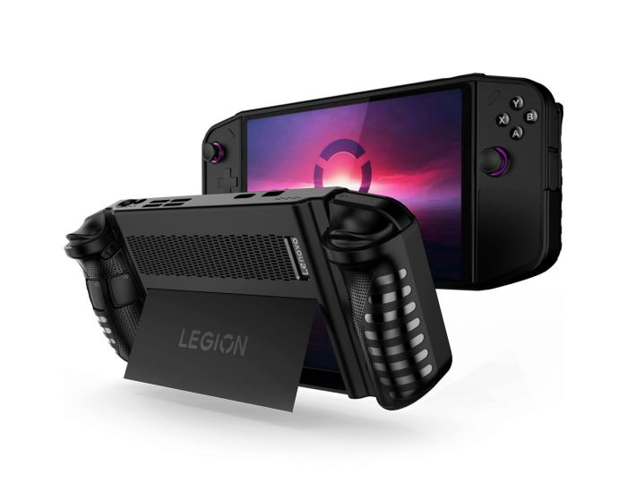 TECH-PROTECT Carbon Rugged Armor Case - Black (Lenovo Legion Go)