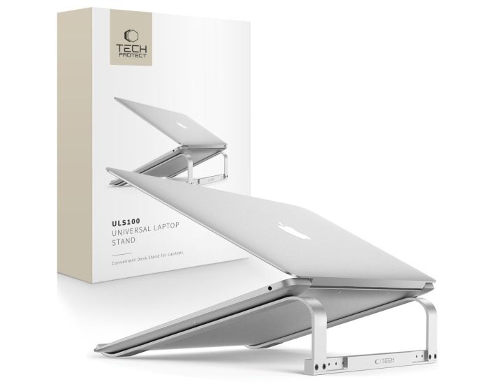 TECH-PROTECT ULS100 Universal Stand Βάση Στήριξης για MacBook / Laptop - Silver