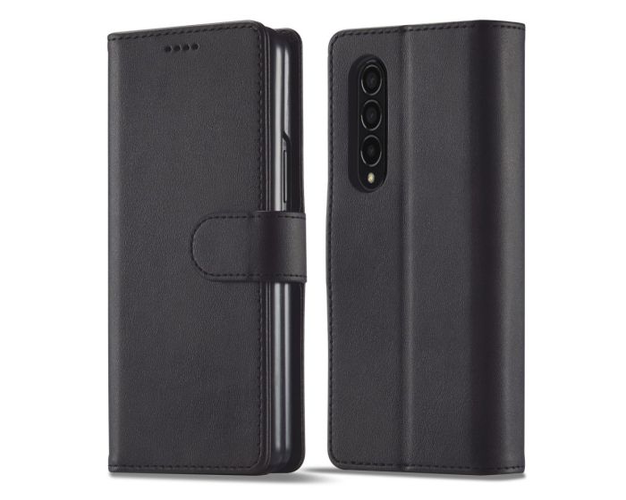 TECH-PROTECT Wallet Case Θήκη Πορτοφόλι με Stand - Black (Samsung Galaxy Z Fold4)