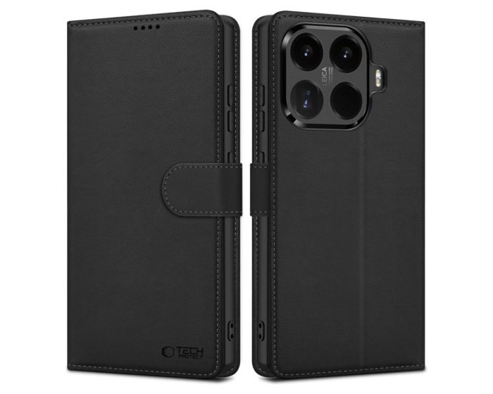 TECH-PROTECT Wallet Case Θήκη Πορτοφόλι με Stand - Black (Xiaomi 17T) - MT83260