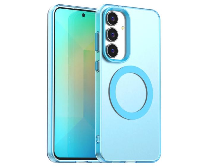 Techsuit CandyCase Magsafe Hybrid Case Blue (Samsung Galaxy S25 FE)