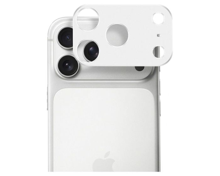 Techsuit Full Camera Cover Πλαίσιο Κάμερας Silver (iPhone 17 Pro Max)