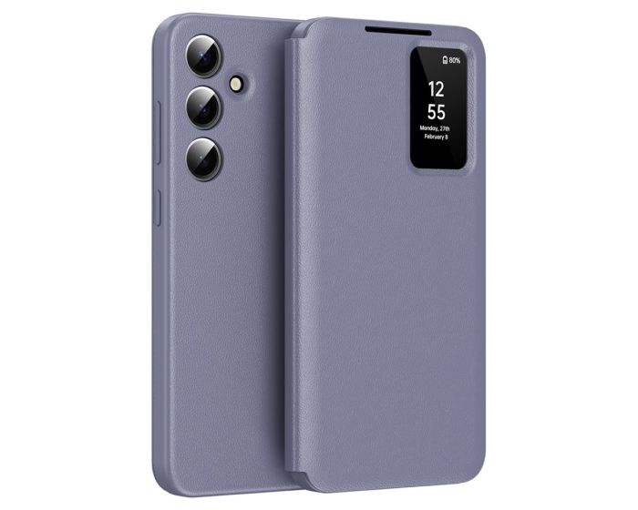 Techsuit SmartView Flip Case Θήκη Πορτοφόλι - Purple (Samsung Galaxy A16 4G / 5G)