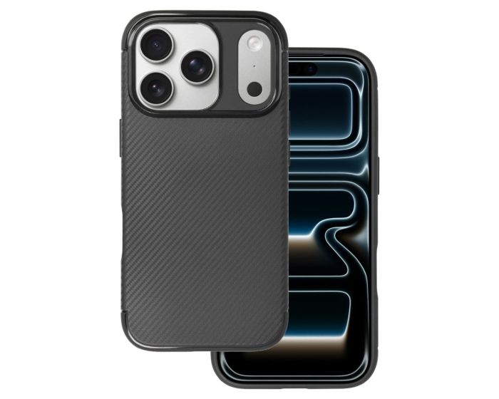 Tel Protect Carbon Elite Rugged Case Ανθεκτική Θήκη Black (iPhone 17 Pro)