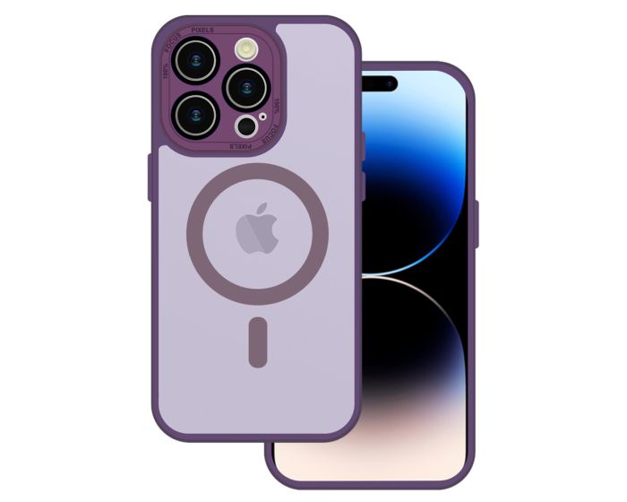 Tel Protect Magmat MagSafe Hybrid Case Purple (iPhone 15 Pro Max) - MT72495