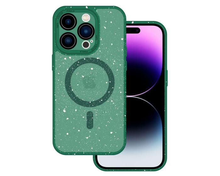 Tel Protect Magnetic Splash Frosted Case Θήκη MagSafe Green (iPhone 14 Pro Max)