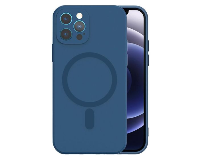 Tel Protect MagSilicone Case Θήκη Σιλικόνης Συμβατή με MagSafe - Navy Blue (iPhone 13 Pro Max)