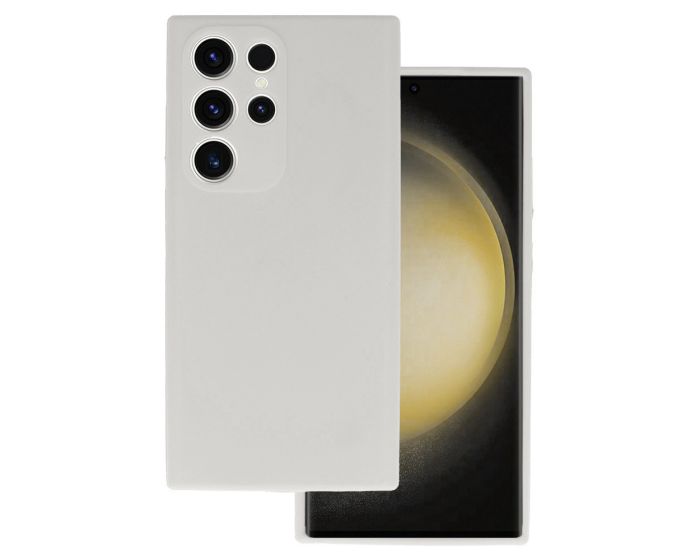Tel Protect Silicone Premium Case Θήκη Σιλικόνης - Titanium (Samsung Galaxy S24 Ultra)