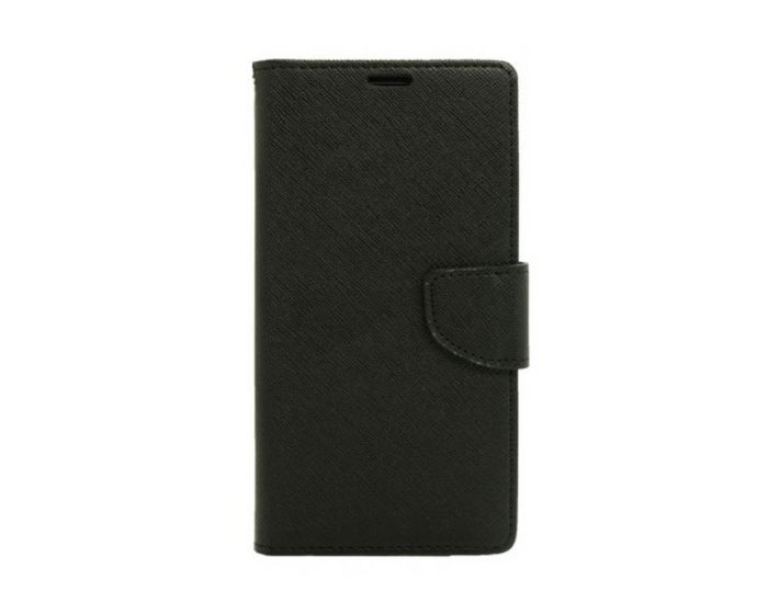 Tel1 Fancy Diary Case Θήκη Πορτοφόλι με δυνατότητα Stand Black (Sony Xperia XZ / XZs)