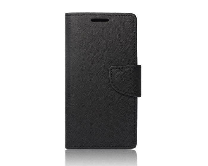 Tel1 Fancy Diary Case Θήκη Πορτοφόλι με δυνατότητα Stand Black (Sony Xperia Z4)