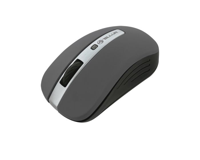 Tellur Basic Wireless LED Mouse Ασύρματο Ποντίκι Υπολογιστή - Grey