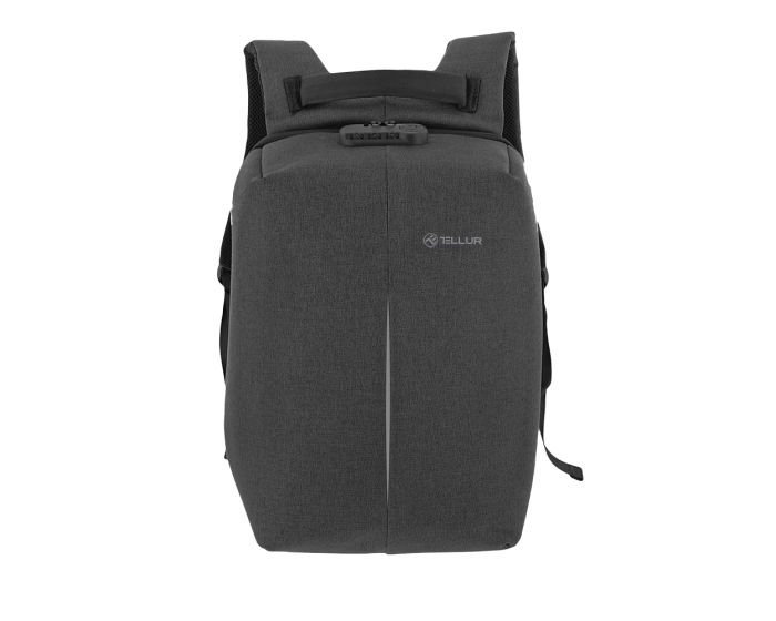 Tellur Hunter Anti-Theft V2 Αδιάβροχο Backpack με θήκη για laptop έως 15,6″ - Black