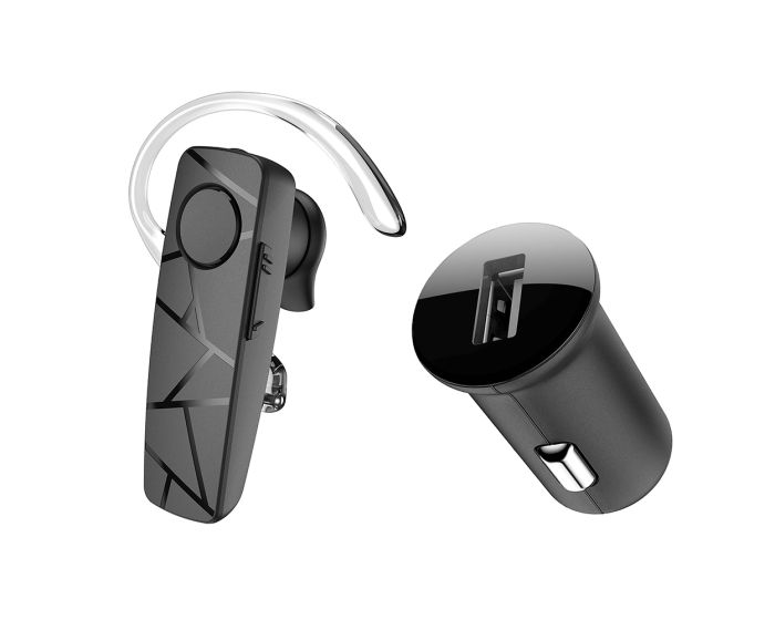 Tellur Vox 60 Bluetooth Headset and Car Charger Ασύρματο Ακουστικό – Black

