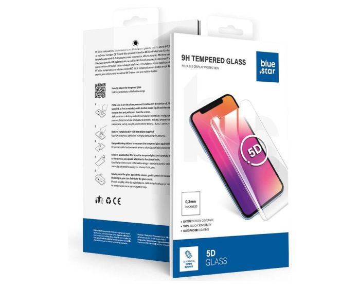 Blue Star Full Glue Full Face Case Friendly Black Αντιχαρακτικό Γυαλί 9H Tempered Glass (Samsung Galaxy A26 5G) - MT78165