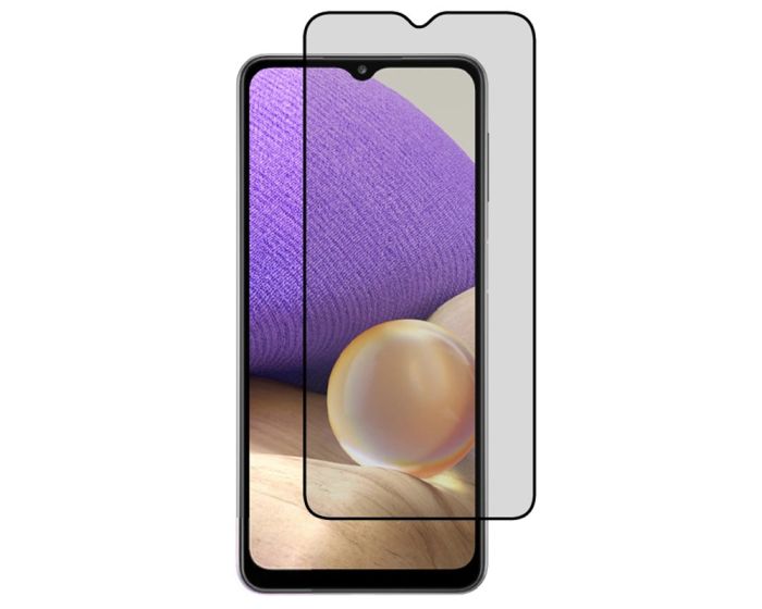 Privacy 3D Full Glue Full Face Αντιχαρακτικό Γυαλί Tempered Glass Black Frame (Samsung Galaxy A32 5G)