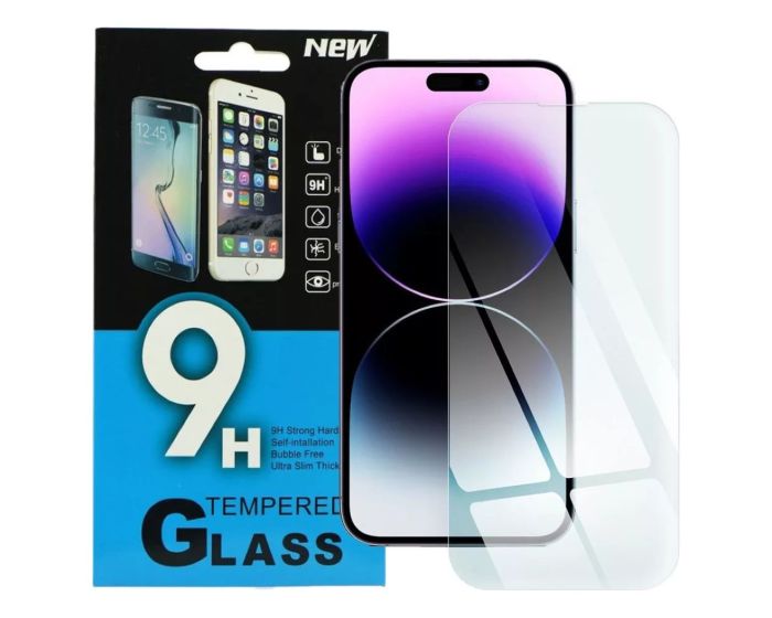 Αντιχαρακτικό Γυάλινο Προστατευτικό 9Η Tempered Glass Screen Prοtector (iPhone 15 Pro)