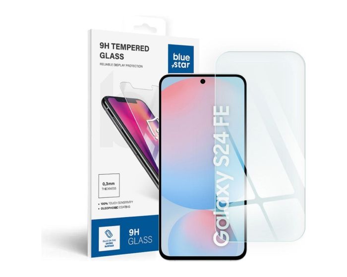 Blue Star Αντιχαρακτικό Γυάλινο Προστατευτικό 9Η Tempered Glass Screen Prοtector (Samsung Galaxy S24 FE) - MT83531