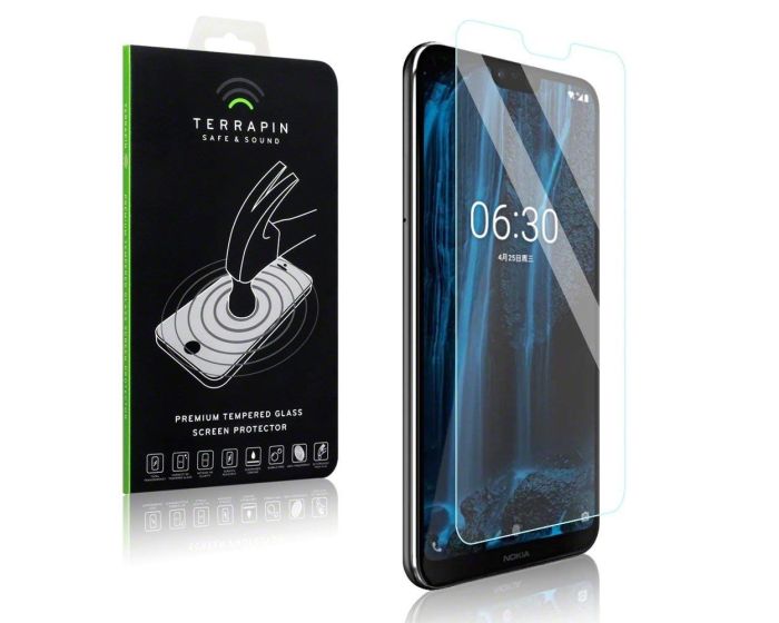 Terrapin Αντιχαρακτικό Γυάλινο Screen Protector (006-001-168) (Nokia 6.1 Plus / X6)