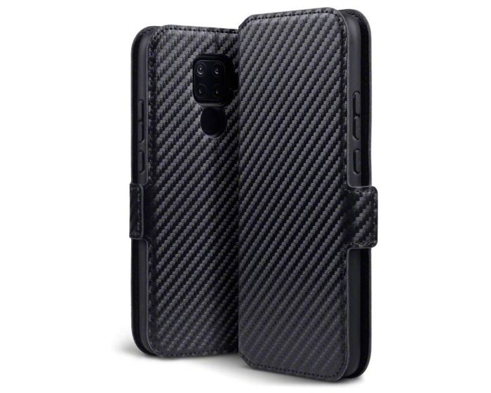 Terrapin Low Profile Θήκη Πορτοφόλι Wallet Case (117-083-240) Carbon Fibre Black (Huawei Mate 30 Lite)