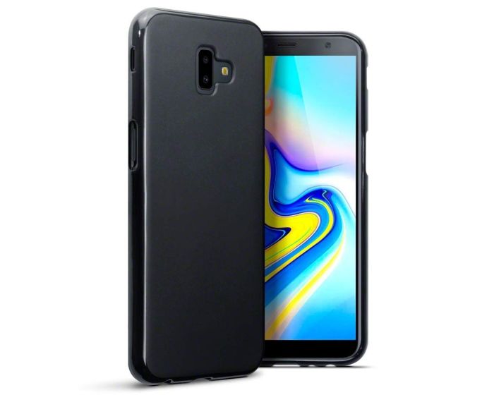 Terrapin Θήκη Σιλικόνης Slim Fit Silicone Case (118-002-737) Black Matte (Samsung Galaxy J6 Plus 2018)
