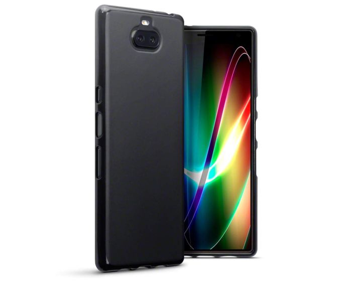 Terrapin Θήκη Σιλικόνης Slim Fit Silicone Case (118-005-495) Black Matte (Sony Xperia 10 Plus)