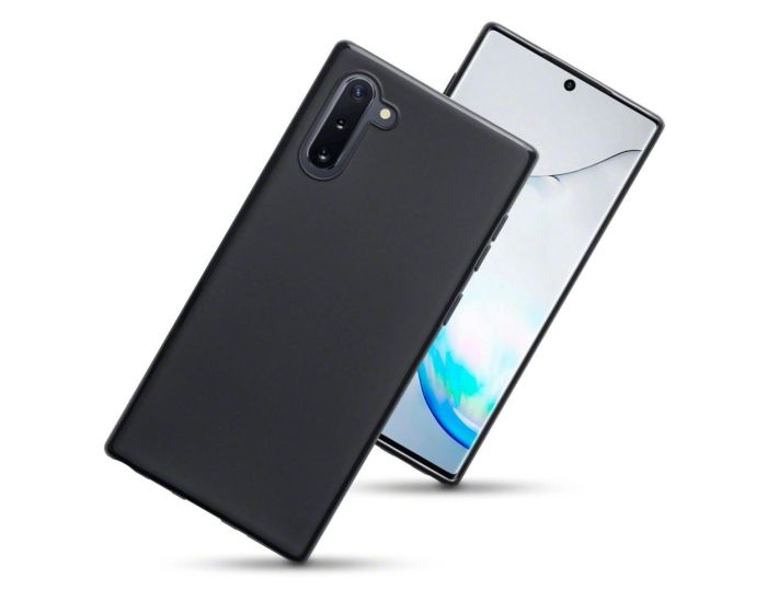 Terrapin Θήκη Σιλικόνης Slim Fit Silicone Case (118-002-788) Black Matte (Samsung Galaxy Note 10 Plus)