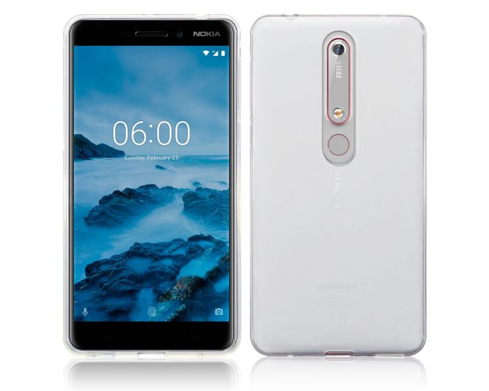 Terrapin Θήκη Σιλικόνης Slim Fit Silicone Case (118-001-253) Διάφανη (Nokia 6 2018)