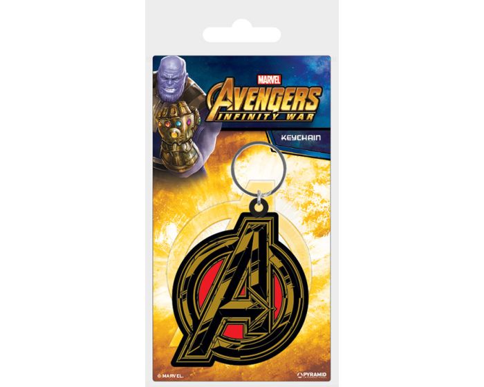 Avengers: Infinity War (Avengers Symbol) Rubber Keychain - Μπρελόκ
