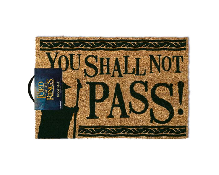 The Lord Of The Rings (You Shall Not Pass) Door Mat - Πατάκι Εισόδου 40x60cm
