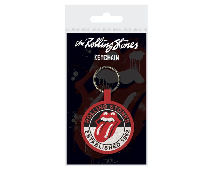 The Rolling Stones (Est. 1962) Woven Keychain - Μπρελόκ