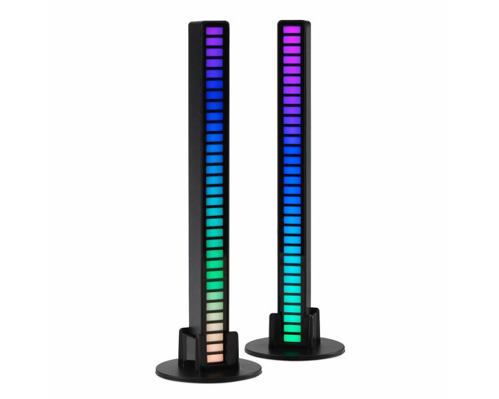 RED5 Twin Pack Sound Reactive Light Bars Διακοσμητικές Μπάρες Φωτός Black