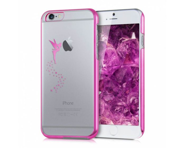 Ultra Thin Crystal Glitter Fairy Case (23847.08) Πλαστική Θήκη Pink - Design 1 (iPhone 6 / 6s)