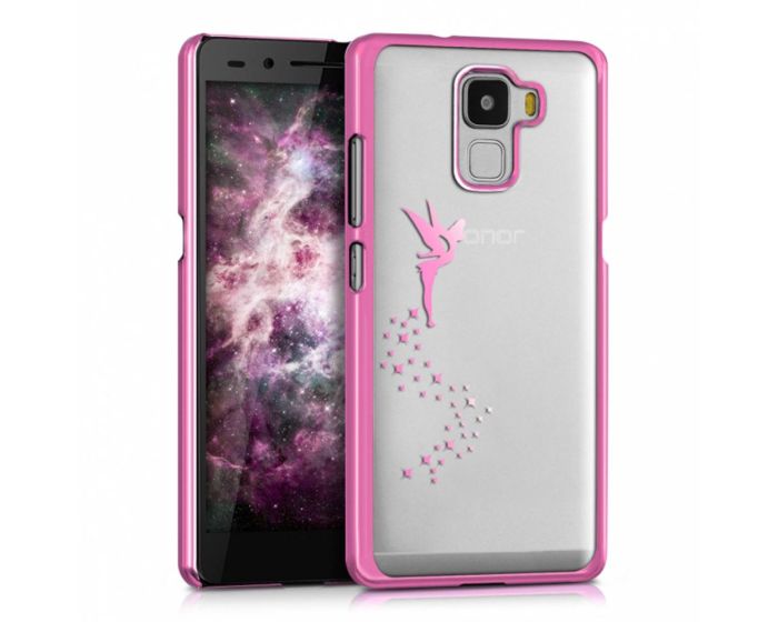 Ultra Thin Crystal Glitter Fairy Case (35876.08) Πλαστική Θήκη Pink (Huawei Honor 7)