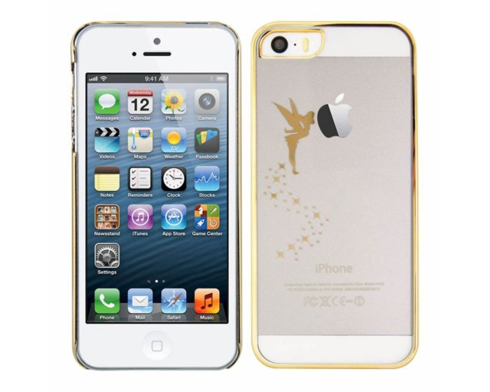 Ultra Thin Crystal Glitter Fairy Case (17259.21) Πλαστική Θήκη Gold (iPhone 5 / 5s / SE)