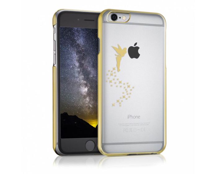 Ultra Thin Crystal Glitter Fairy Case (23847.21) Πλαστική Θήκη Gold - Design 2 (iPhone 6 / 6s)