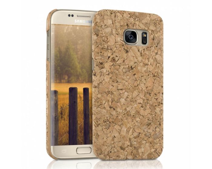 KWmobile Hard Cork Case Θήκη από φελλό (37140.24) Light Brown (Samsung Galaxy S7)