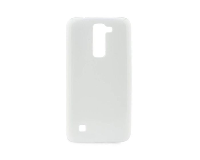 Forcell Jelly Flash Slim Fit Case Θήκη Gel White (LG K7)