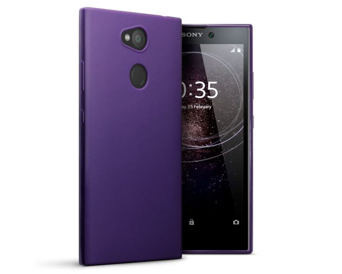 Terrapin Θήκη Σιλικόνης Slim Fit Silicone Case (118-005-428) Purple (Sony Xperia L2)