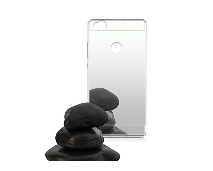 Forcell Mirror Slim Fit Gel Case Θήκη Σιλικόνης Silver (Xiaomi Redmi 4X)