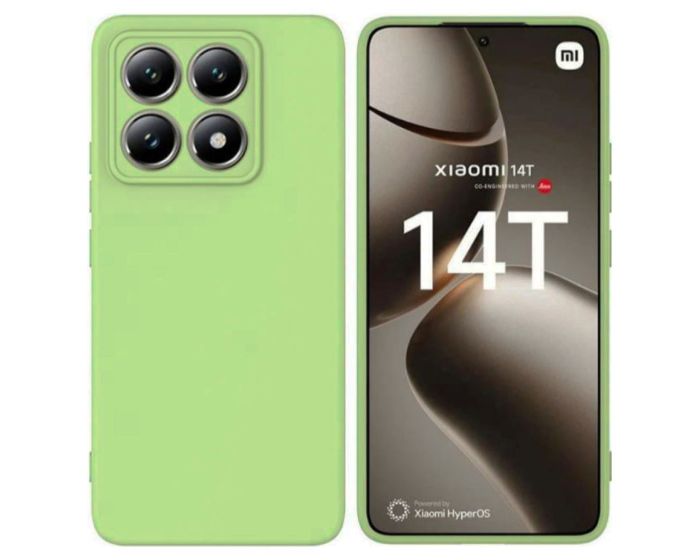 Tint Liquid Silicone Case Θήκη Σιλικόνης Green (Xiaomi 14T)