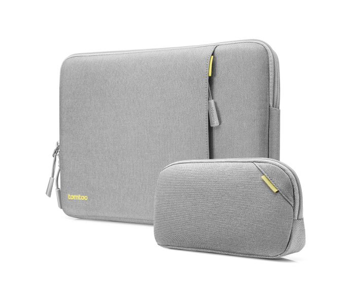 Tomtoc A13 Recycled Sleeve with Accessory Pouch Τσάντα με Θήκη Αξεσουάρ για MacBook / Laptop 13'' - Gray
