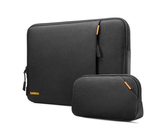 Tomtoc A13 Recycled Sleeve with Accessory Pouch Τσάντα με Θήκη Αξεσουάρ για MacBook / Laptop 16'' - Black