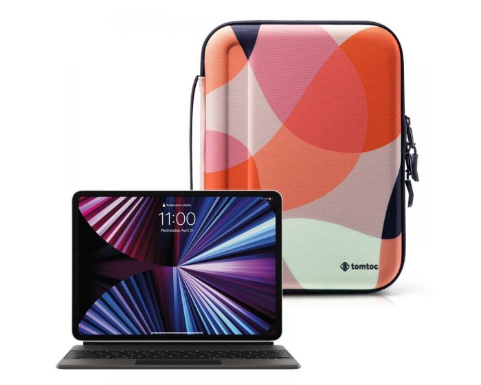 Tomtoc Smart A06 PadFolio Θήκη Τσάντα για iPad Air / Pro 9.7'' - 11'' - Mixed Orange