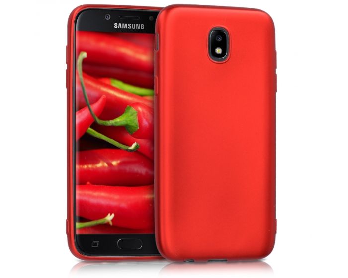 KWmobile Jelly Case Θήκη Σιλικόνης (42415.36) Metallic Dark Red (Samsung Galaxy J5 2017)