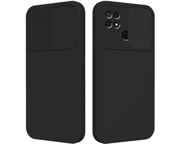 TPU Cover with Camshield Θήκη με Κάλυμμα Κάμερας - Black (Xiaomi Redmi 10A)