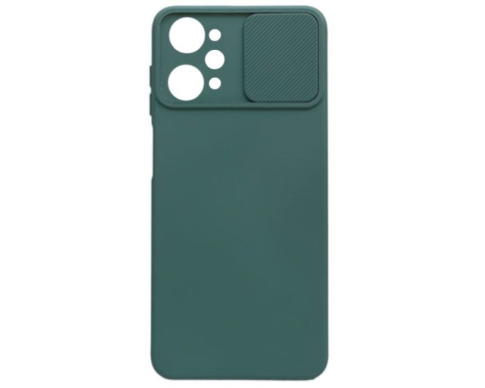 TPU Cover with Camshield Θήκη με Κάλυμμα Κάμερας - Dark Green (Realme GT2 Pro)