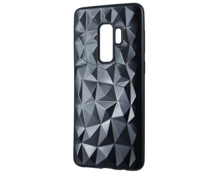 Forcell Air Prism 3D Pattern Flexible Θήκη Σιλικόνης Black (Samsung Galaxy A6 Plus 2018)