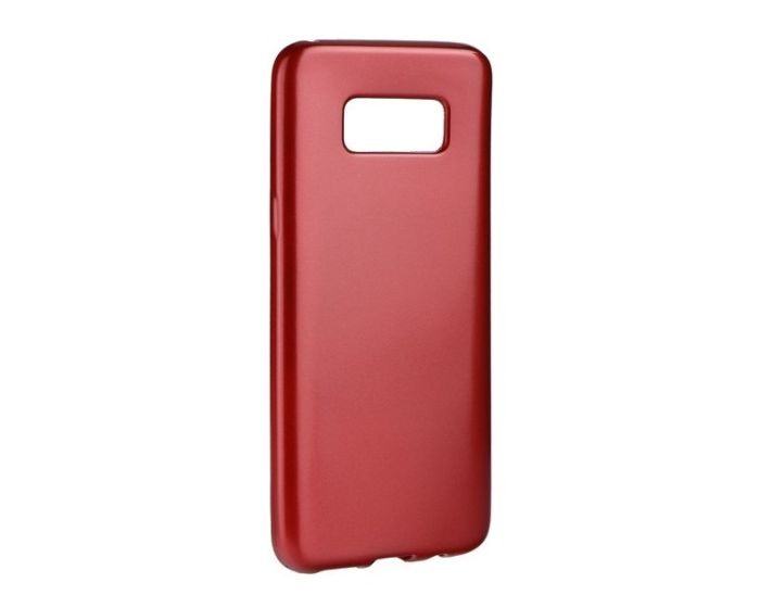 TPU Jelly Matte Slim Fit Case Θήκη Gel Red (Samsung Galaxy S8)