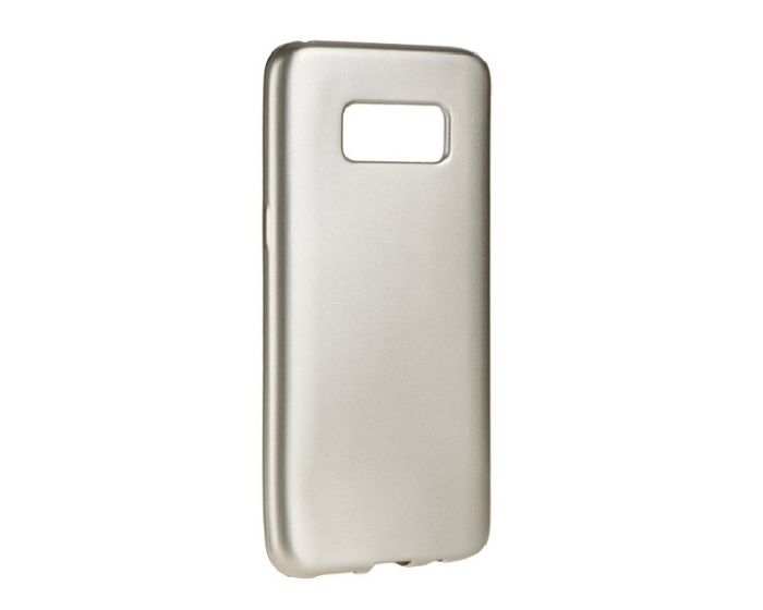 TPU Jelly Matte Slim Fit Case Θήκη Gel Gold (Samsung Galaxy S8)